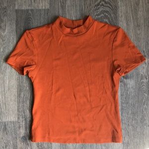 AMERICAN APAREL / mock neck 🧡